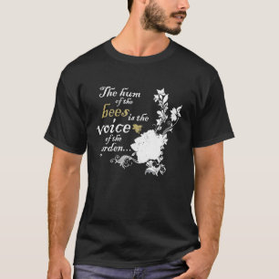Voice Of The Garden Apiary Apiarist Women Bee Keep T-Shirt
