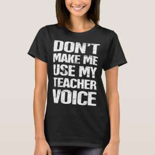 Voice Piano Lessons Piano Player & Piano Teacher T-Shirt