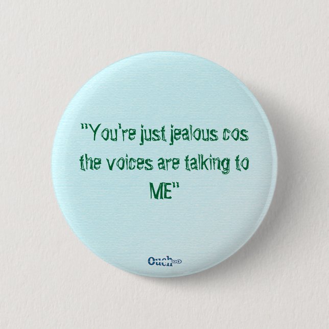 Voices 6 Cm Round Badge (Front)