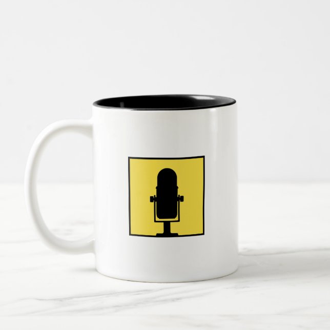 Voices for Blogging Logo Coffee Mug (Left)