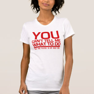 VOICES IN MY HEAD shirt - choose style & colour