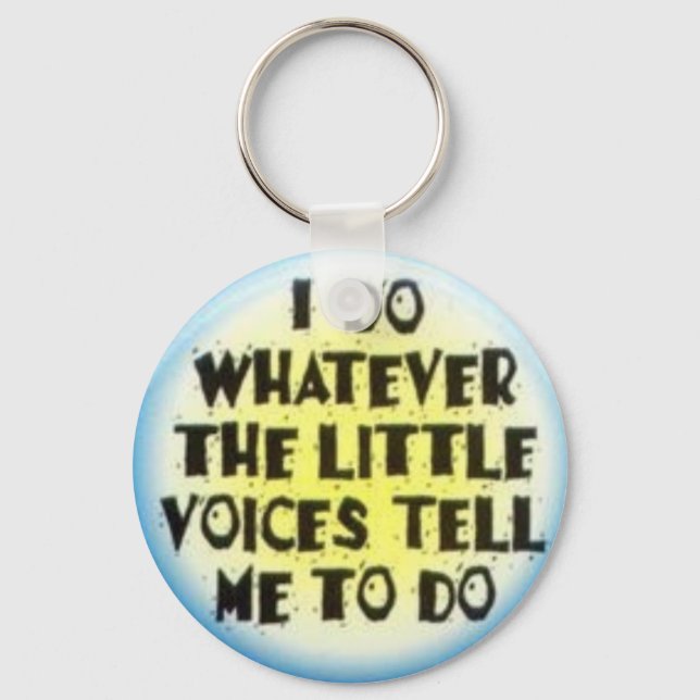 voices key ring (Front)