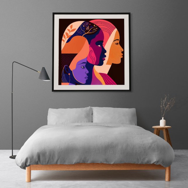 Voices of Change 7 Poster, Minimalist, Feminist Poster (Creator Uploaded)