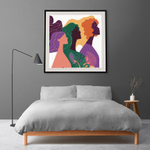 Voices of Change 8 Poster, Minimalist, Feminist