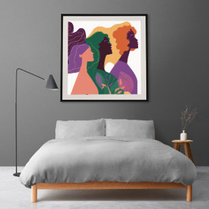 Voices of Change 8 Poster, Minimalist, Feminist Poster