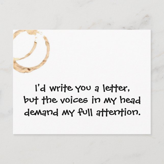 Voices Postcard (Front)