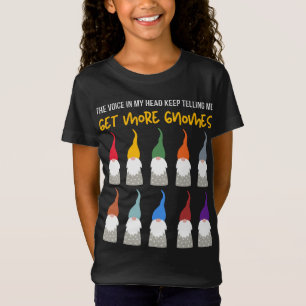 Voices Tell Me Getting More Gnome Funny Xmas Chris T-Shirt