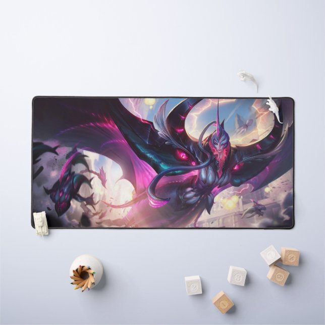 Void Empress Gaming Desk Mat | Customisable Pad (Kids Table)