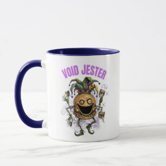 Void Jester Club - friend Burger Mug