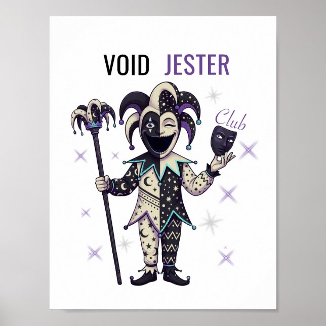 Void Jester Club Poster (Front)