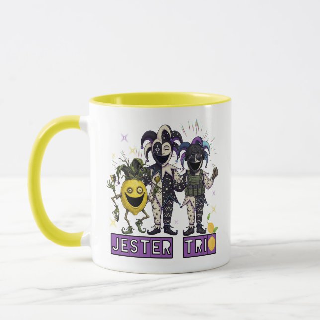 Void Jester Club Trio Mug (Left)