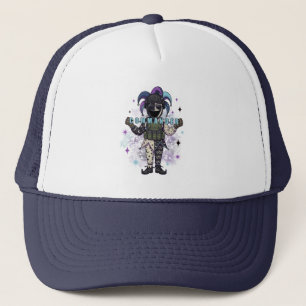 Void Jester Friend Commander Trucker Hat