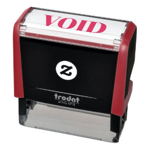 Void Self Inking Rubber Stamp