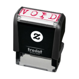 Void Typography Word Not Legally Binding Self-inking Stamp