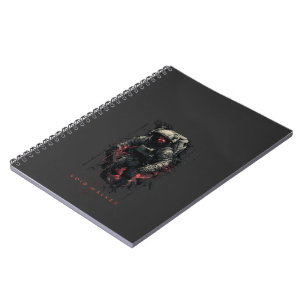 Void Walker Astronaut Heavy Metal Notebook