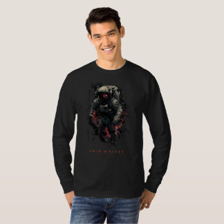 Void Walker Astronaut Sci-Fi Long Sleeve Shirt