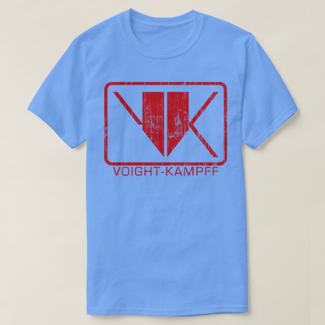 VoightKampff Distressed T-Shirt (Design Front)