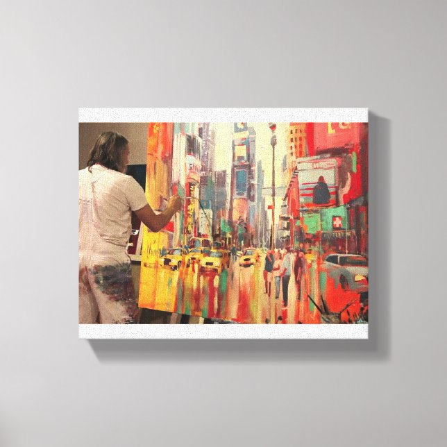 Voka Canvas Print (Front)