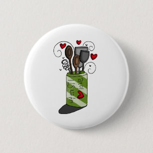 vol25 utensil love 6 cm round badge