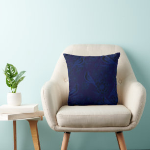 Vol 💙 Night Floral Bird Cushion