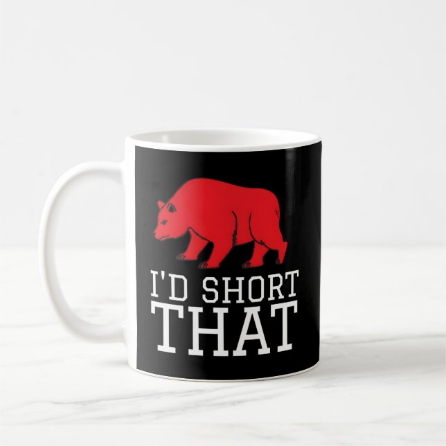 Volatility Options Trading Trader Coffee Mug (Left)