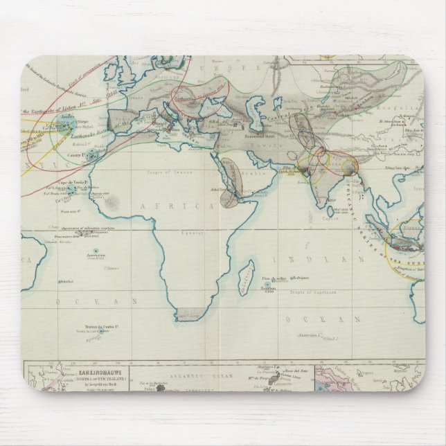 Volcanic action mouse mat (Front)