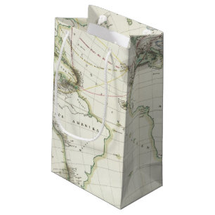 Volcanic Activity Map Small Gift Bag