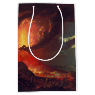 Volcanic Eruption of Mount Vesuvius (Live Volcano) Medium Gift Bag
