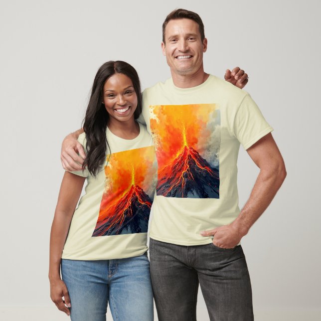Volcanic Eruption: Raw Power T-Shirt (Unisex)