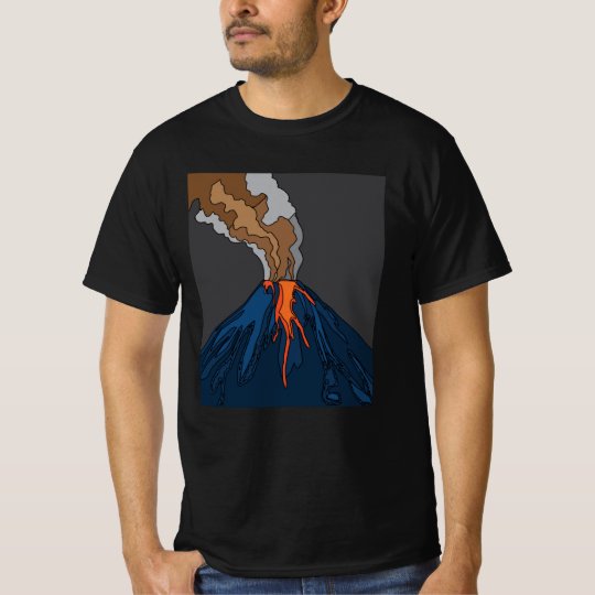 Volcanic Eruption Volcano Eruption Lava T-Shirt | Zazzle.co.uk
