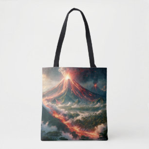 Volcanic Eruptions Tote Bag