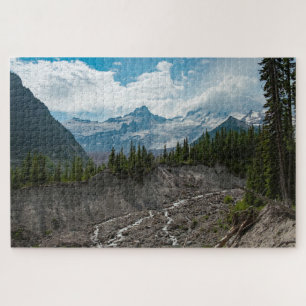 Volcanic Mountain Drama Jigsaw Puzzle