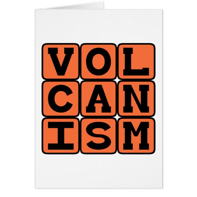 Volcanism, Eruption of Molten Rock (Front)