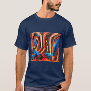 Volcano art fashion T-Shirt