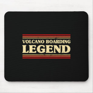 Volcano Boarding Legend Volcano Surfing Adventure Mouse Mat