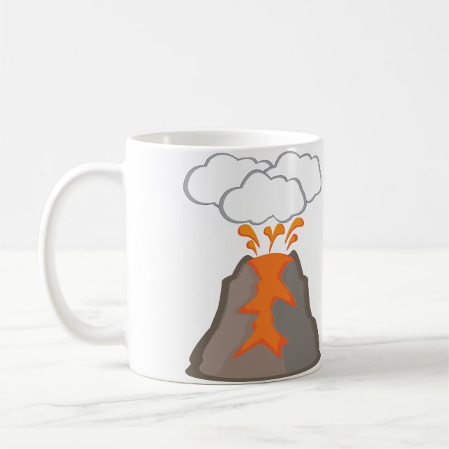 Volcano Coffee Mug (Left)