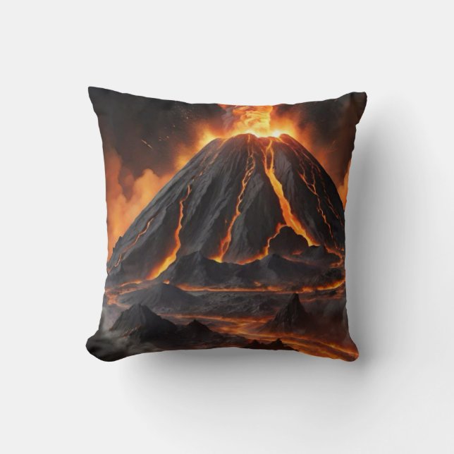volcano cushion (Front)