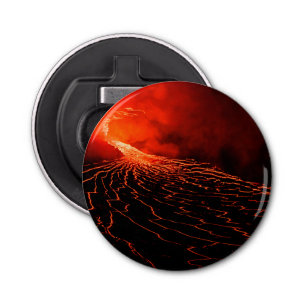 volcano eruption bottle opener