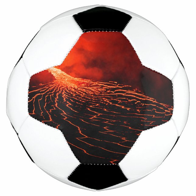 volcano eruption football (Front)