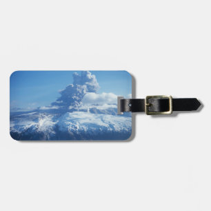 Volcano Eruption Iceland Luggage Tag