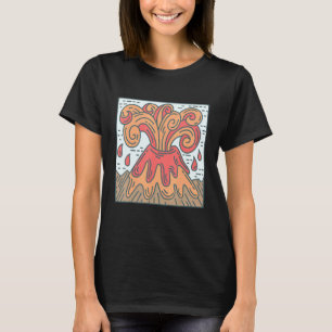 Volcano eruption mountain T-Shirt