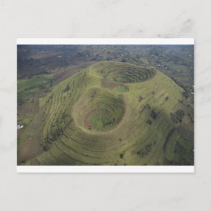 Volcano in Africa Postcard