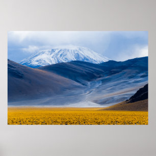 Volcano Incahuasi, Argentina Poster