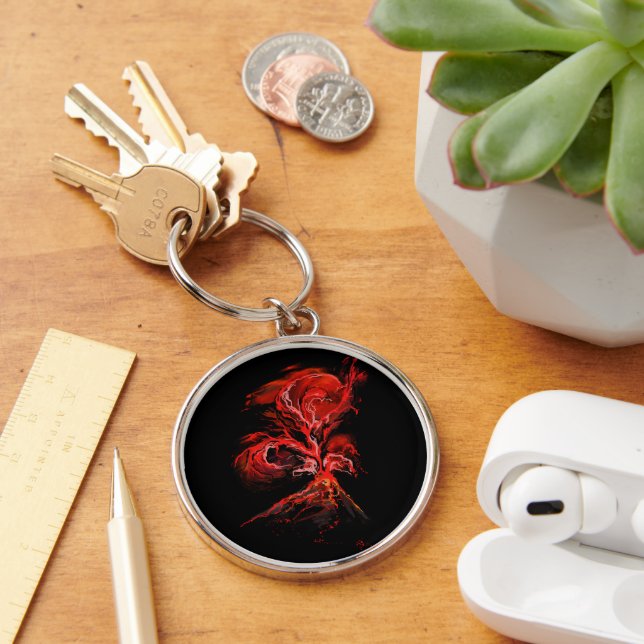 Volcano Key Ring (Desk)