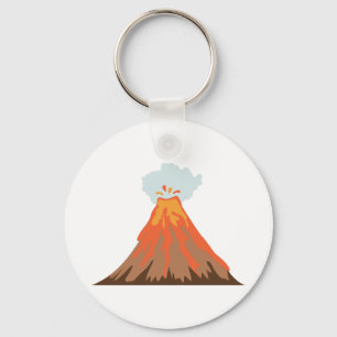 Volcano Key Ring