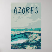 Volcano Lagoon in Azores Islands, Atlantic Ocean P