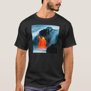 Volcano Lava Flow From Kilauea Hawaii T-Shirt