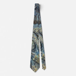 Volcano Lava Rock Tie
