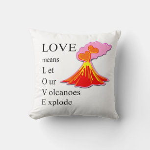 Volcano LOVE Cushion