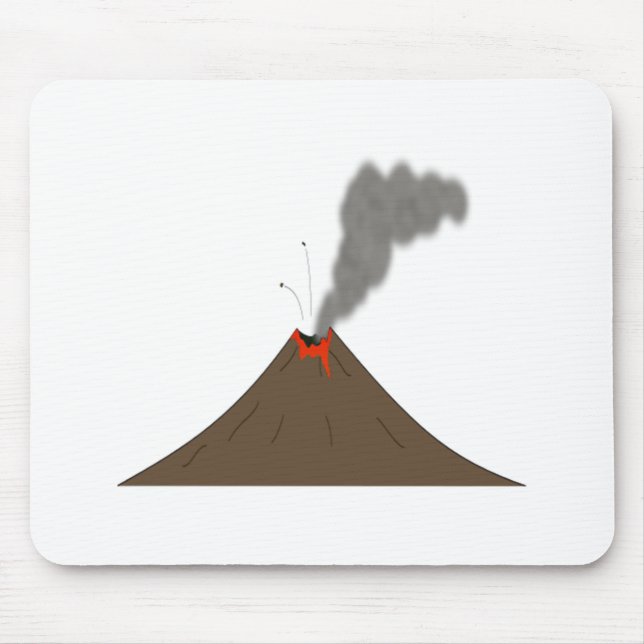 Volcano Mountain Mouse Mat (Front)